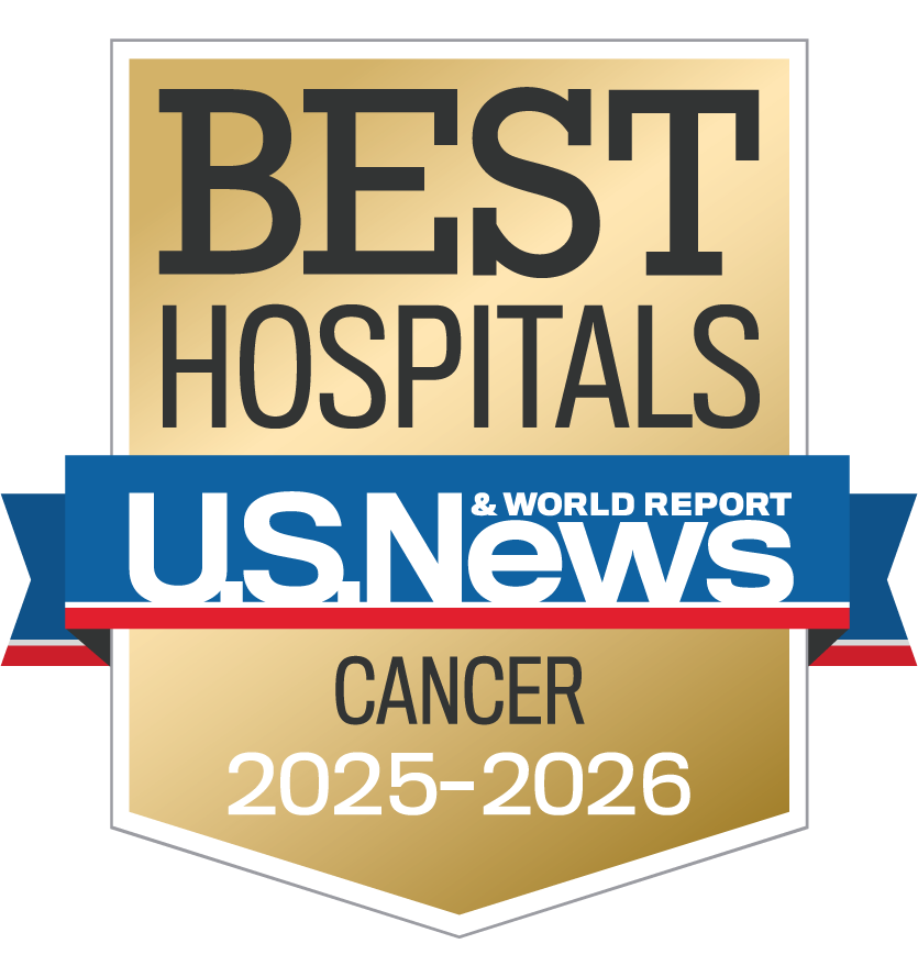 2025-26 US News and World Report Best Hospitals Survey Cancer Badge